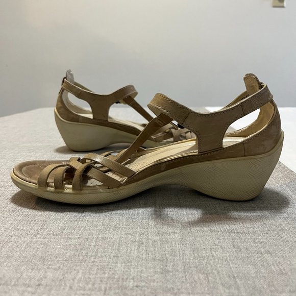 Ecco Women's Sandals Sz 38 / US 7 - Picture 5 of 6